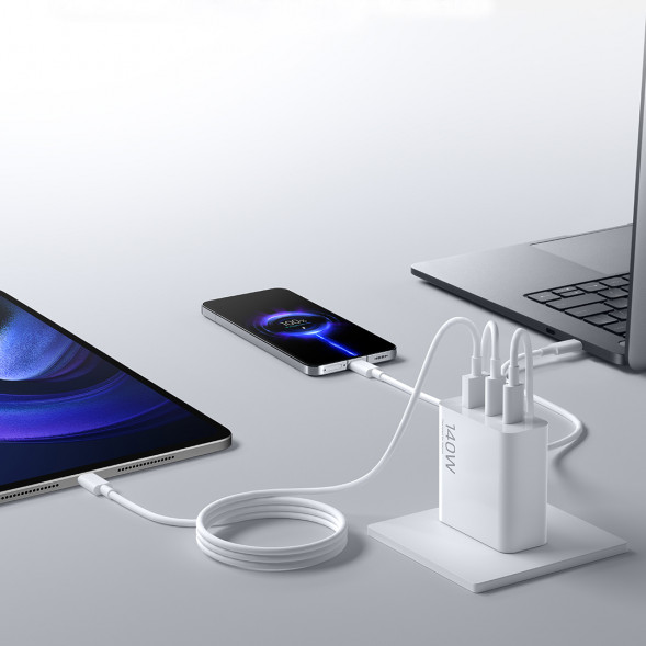 Xiaomi 140W GaN three-port charger set (1A2C) 51062