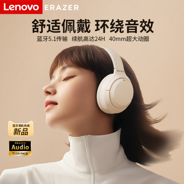 Lenovo Erazer (Head-mounted) Bluetooth Headset-L7 White 31111463