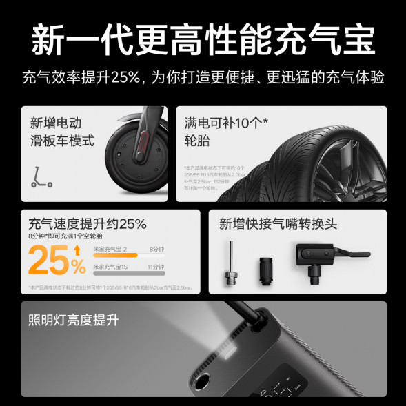 Xiaomi Mijia Inflatable 2 black 45477