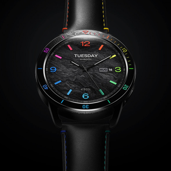 Xiaomi Watch Bezel Strap Set Black Rainbow 52704