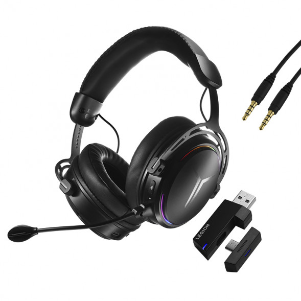 Lenovo Legion Wireless Gaming Headset Y370 Black QXD1Q83568