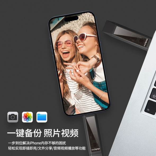 Lenovo Thinkplus USB3.2 solid-state U disk TU203-10G512GB gold color 36005594