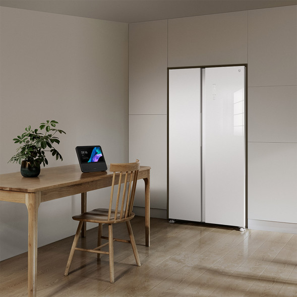 Xiaomi Mijia Refrigerator side-by-side door 610L ice crystal white white 47718