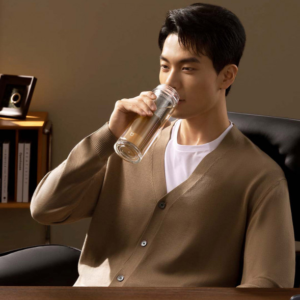 Xiaomi Mijia Double wall glass metal gray 57258