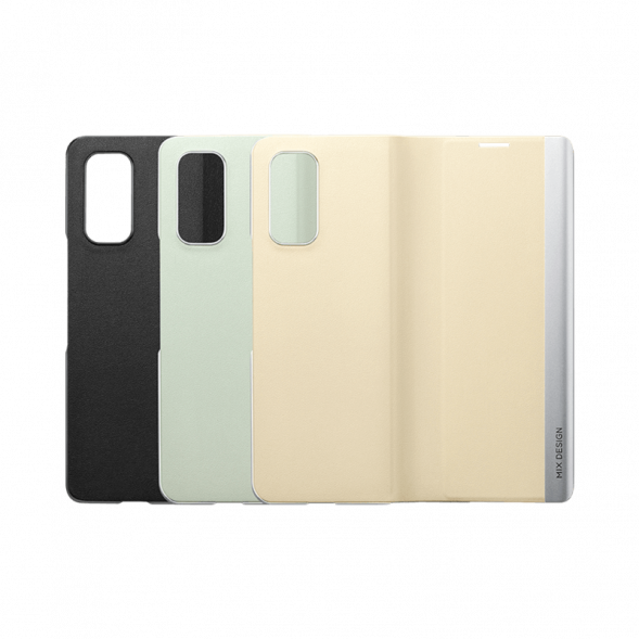 Xiaomi MIX FOLD flip PU protective case jet black 33834