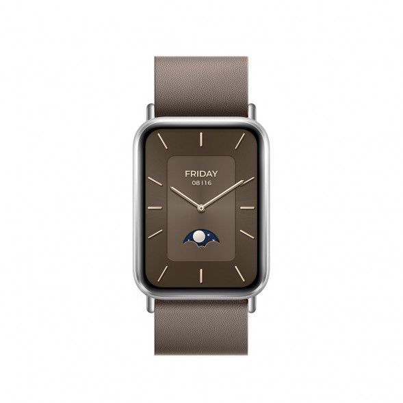 Xiaomi Quick Release Kona Leather Magnetic Wristband Khaki Brown 60220