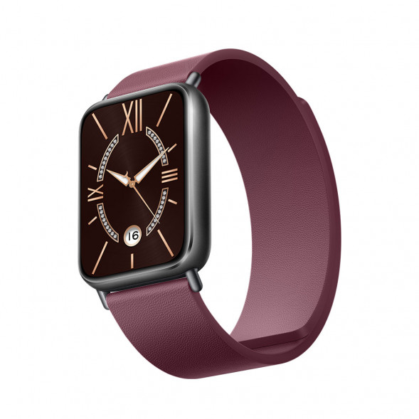 Xiaomi Quick Release Kona Leather Magnetic Wristband Raspberry Red 60218