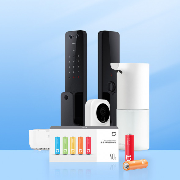 Xiaomi Mijia AA alkaline battery 40 pieces 43576