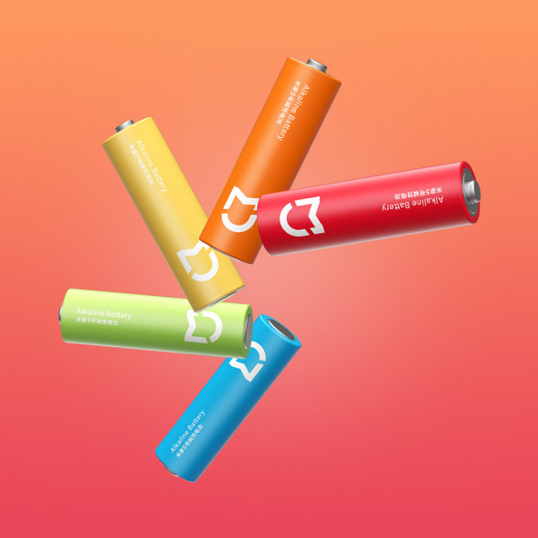 Xiaomi Mijia AA alkaline battery 40 pieces 43576