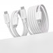 Lenovo Thinkplus USB-C to USB-C original 100W silicone fast charging cable (1 meter) white QZ51Q30669