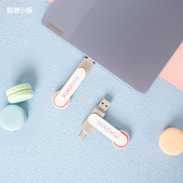 Lenovo Xiaoxin Solid state U disk/solid state U disk 128GB decompression disk bead model QXB1N35454