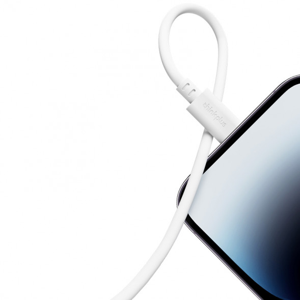 Lenovo Thinkplus USB-C to USB-C original 100W fast charging cable (1 meter) white QZ51Q30676
