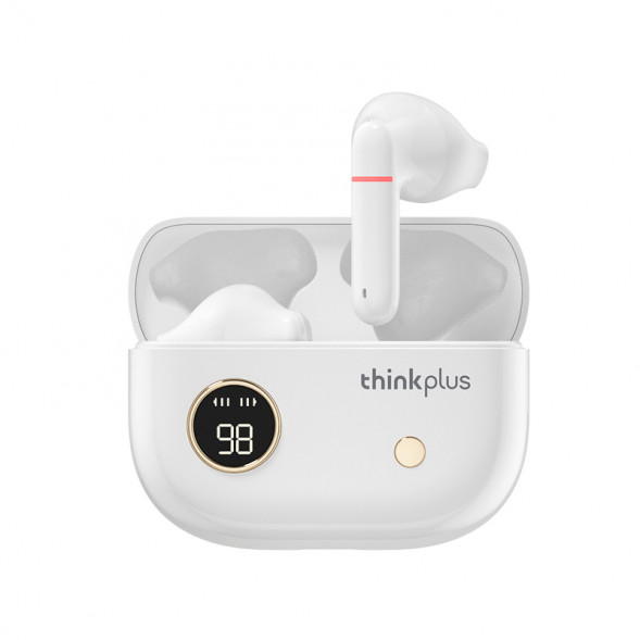 Lenovo Thinkplus wireless Bluetooth half-in headphones for gaming, low latency, high quality, long battery life XT86 white 36005658