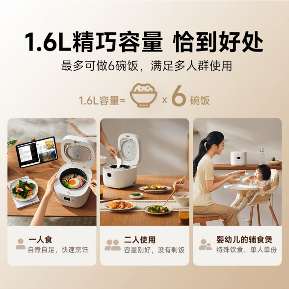 Xiaomi Mijia Rice cooker N1 1.6L white 63130