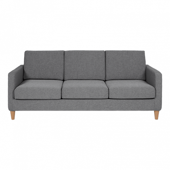 Xiaomi 8H Independent pocket spring fabric sofa dark gray 3 persons 16667