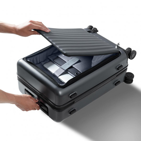 Xiaomi Mijia Front opening carry-on suitcase graphite gray 20 inches 57266