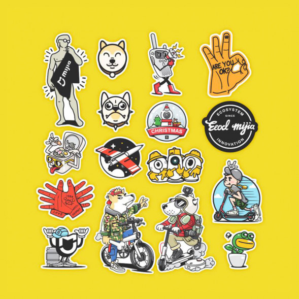 Xiaomi Mijia Creative stickers white 18042