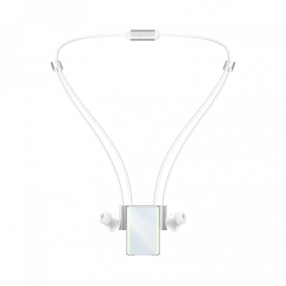 Xiaomi Noise Canceling Bluetooth Headphones Necklace Ice Crystal White 42681