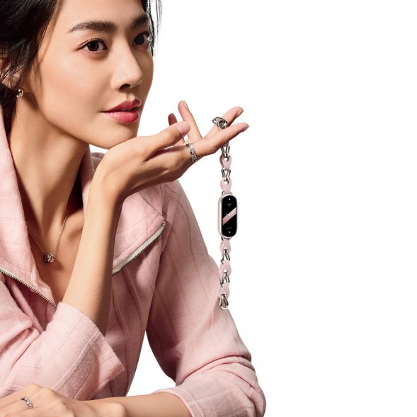 Xiaomi Mi Band Fashion Hollow Bracelet Pink Gold 57425