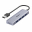 Lenovo Erazer (HA05) Silver (USB Extension) USB3.0*4 High Speed ​​+ TypeC Power Supply/1m 31111480