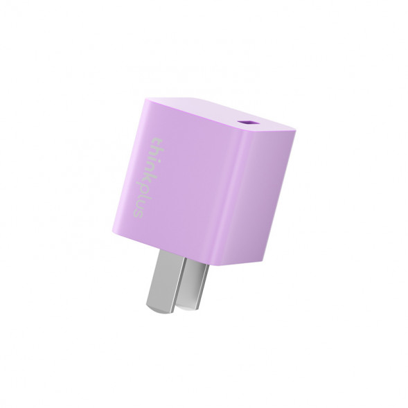 Lenovo Thinkplus USB-C mini charger 20W purple 4X21M45345
