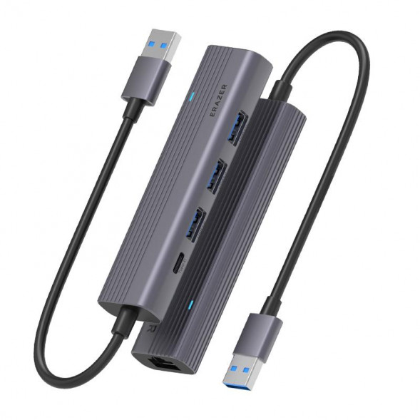 Lenovo Erazer USB-A 5-in-1 network port hub HA05R 31111482