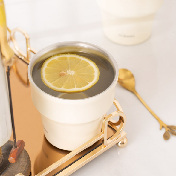 Xiaomi Customized stainless steel cooling cup, light rice white 180ml 35968