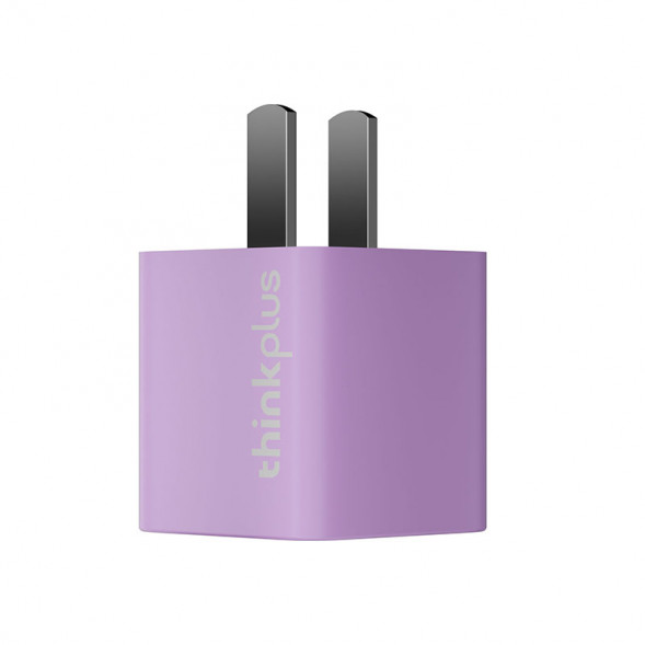 Lenovo Thinkplus lipstick power supply GaN 30W (charging head) purple 4X21M45357