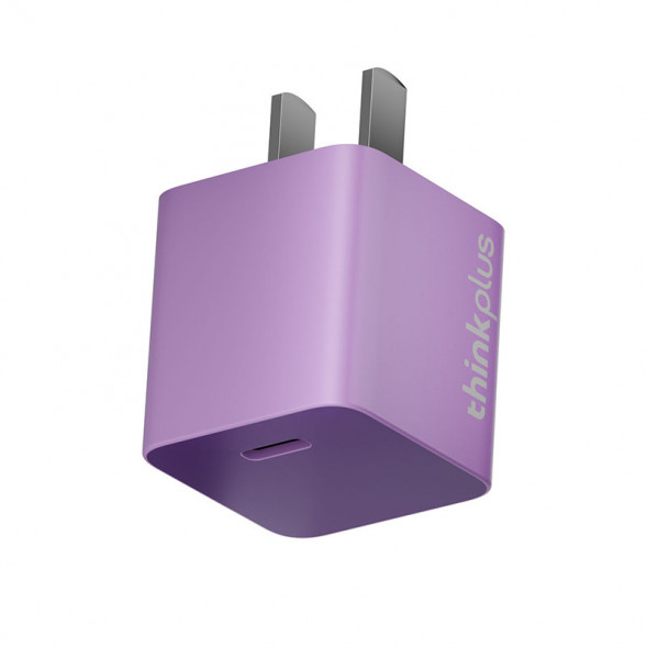 Lenovo Thinkplus lipstick power supply GaN 30W (charging head) purple 4X21M45357