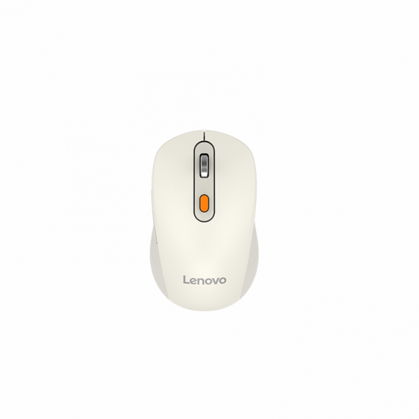 Lenovo Howard Bluetooth Wireless Dual Mode Mouse Sakura White 2022 Model - Rechargeable Version 888048445