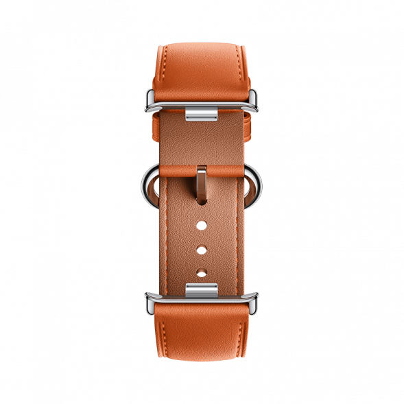 Xiaomi Quick release wrist strap red orange genuine leather 49482